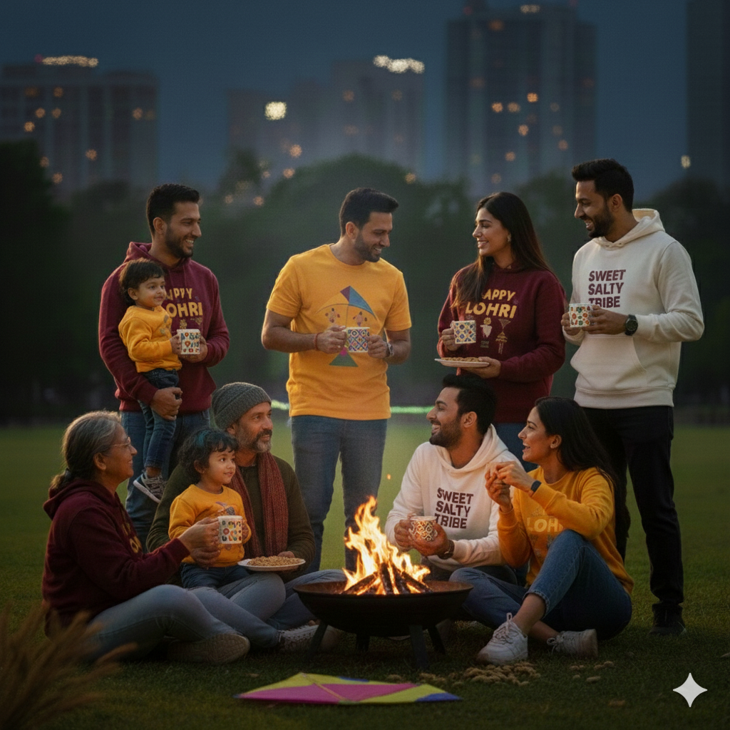 Stay Sweet and Salty - Midnight Black Winter Festival Mug - 350 ML