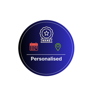 Personalization available for most products.