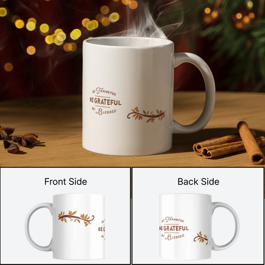 Grateful Always – Minimal Gratitude Mug - 350 ML - 1 piece